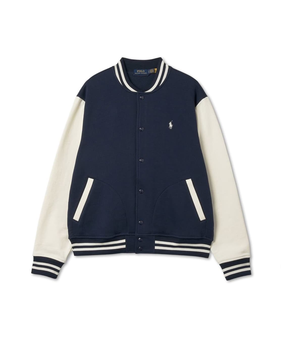 폴로 랄프로렌 플리스 베이스볼 바시티 자켓 상품이미지1