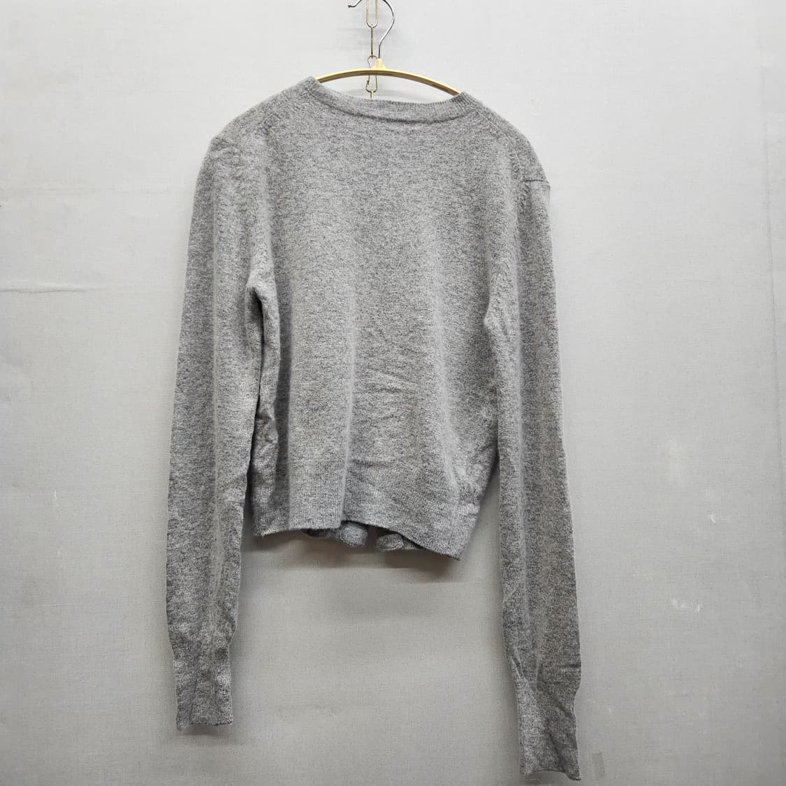 마르디메크르디 플라워 로고 자수 가디건 S 상품이미지3