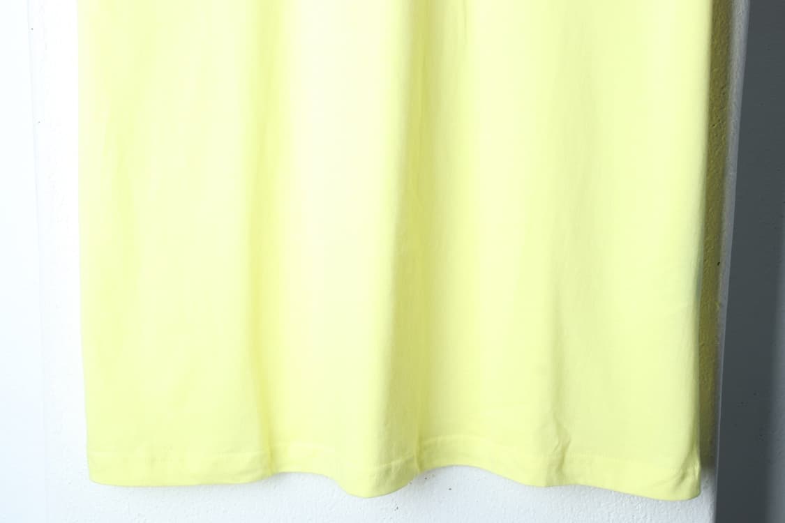 (XL-2XL) 게스 반팔 티셔츠 레터링 노랑 레몬 올드스쿨-H32866 상품이미지4