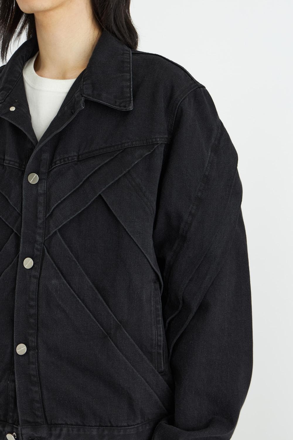 강정석 하우스 자켓 블랙 상품이미지4