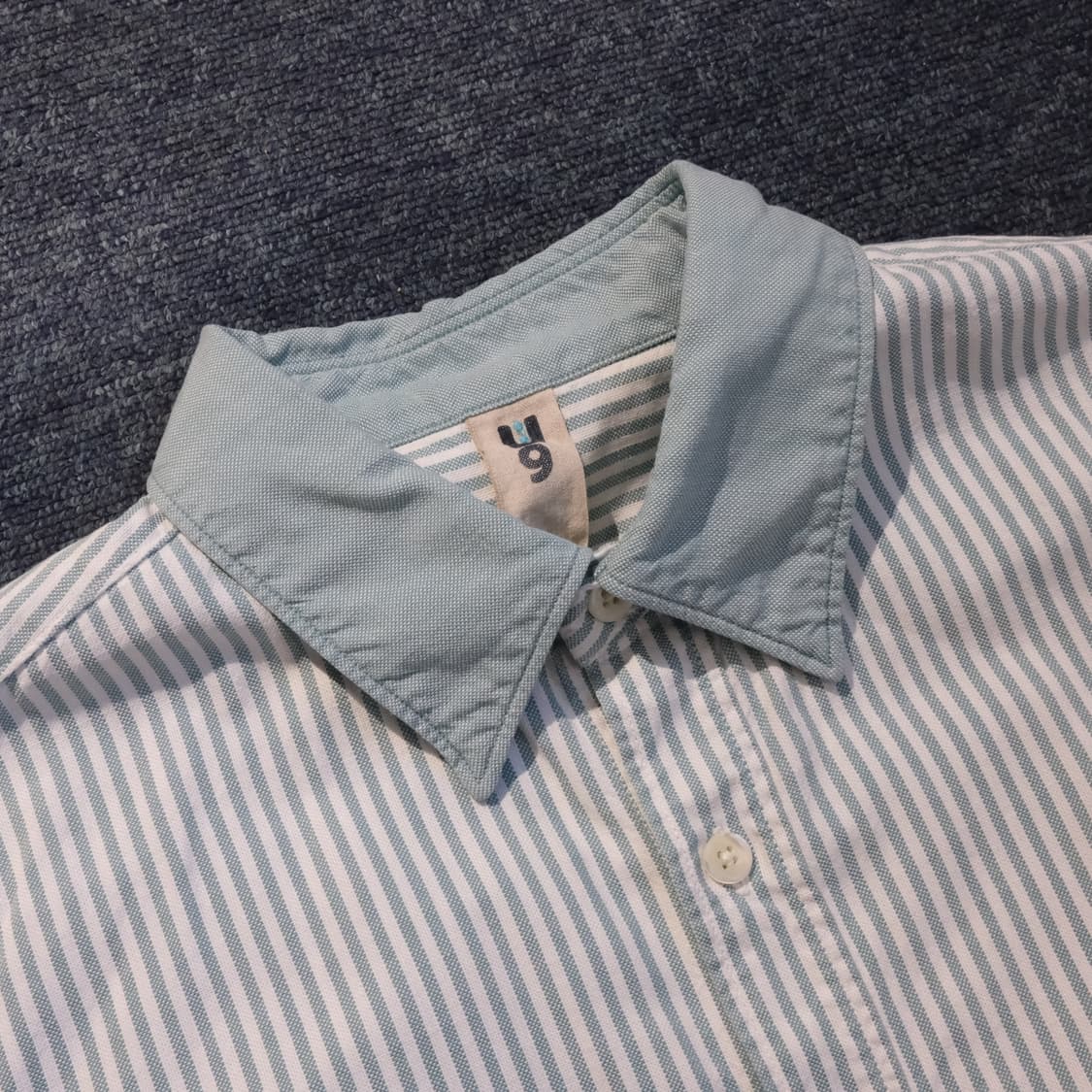 45R 코튼 고래 스티치 셔츠 상품이미지2