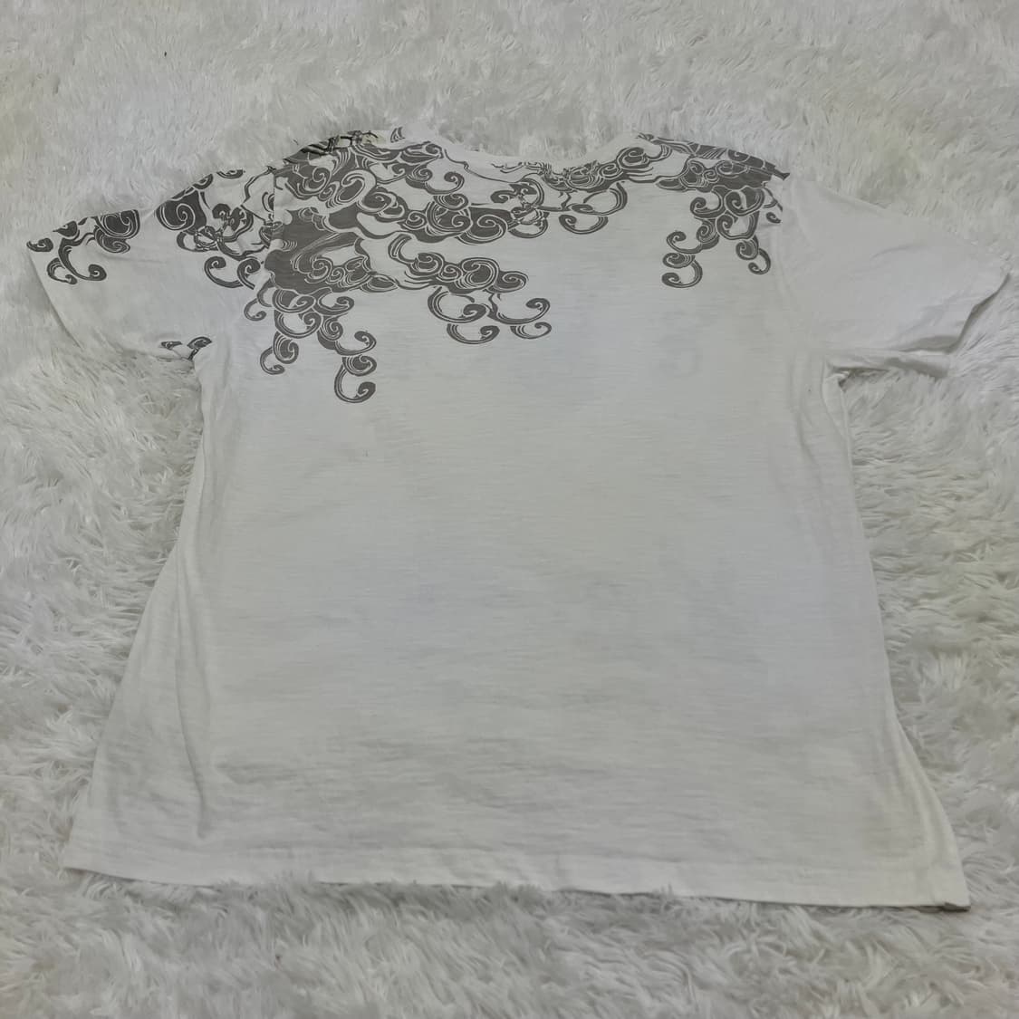 빈티지 오리엔탈 드래곤 반팔 o-893 y2k 스트릿 모리 갸루 일본빈티 상품이미지4