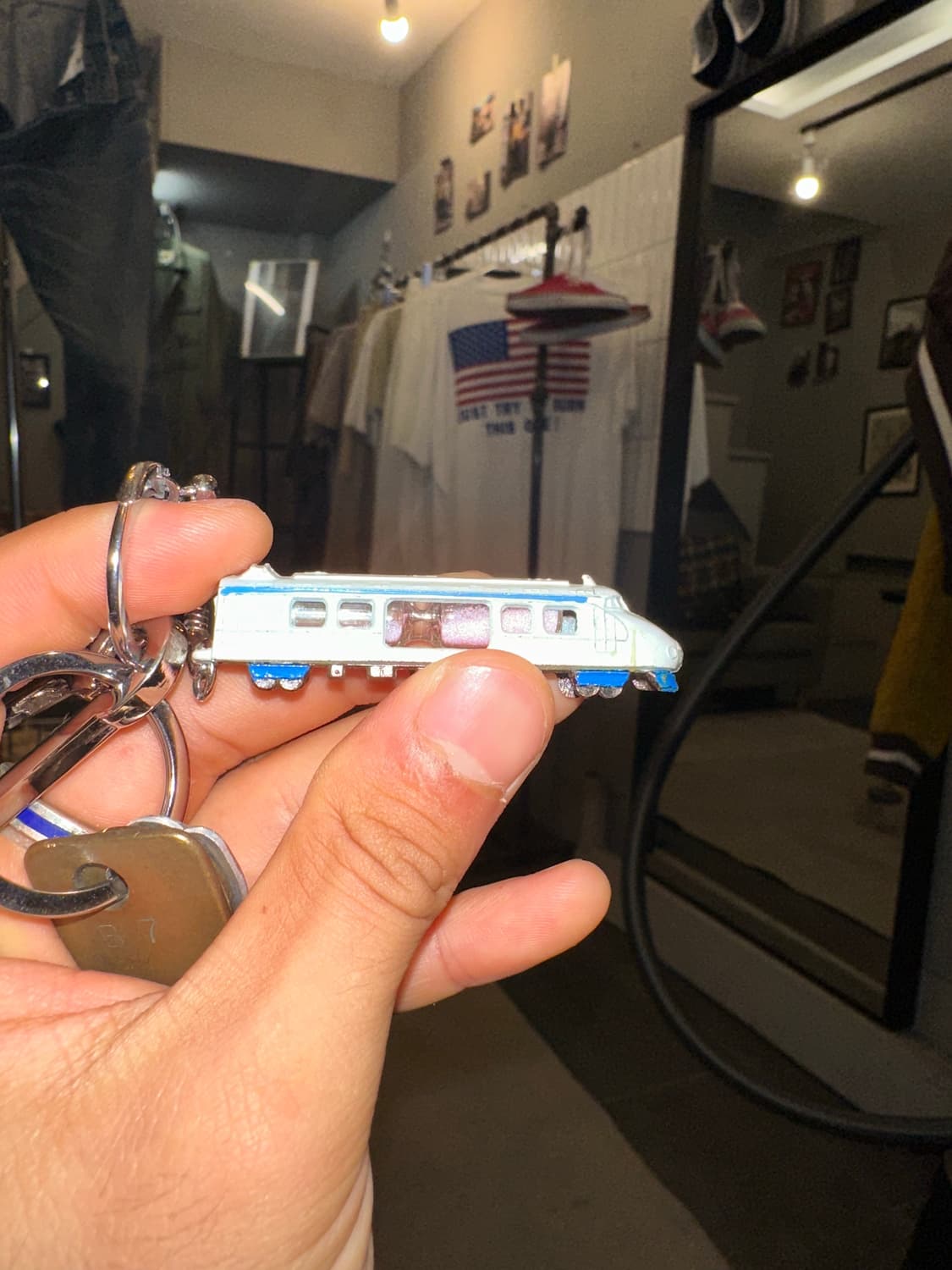 60-80’sTrain, American used keyring 상품이미지3
