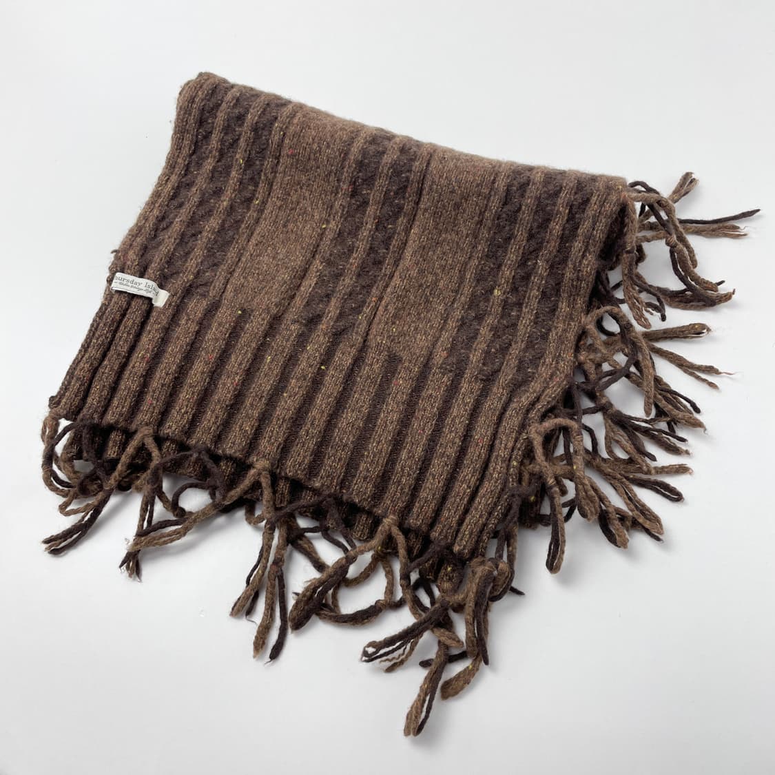 [택포] 썰스데이 아일랜드 보헤미안 빈티지 니트 숄 상품이미지2