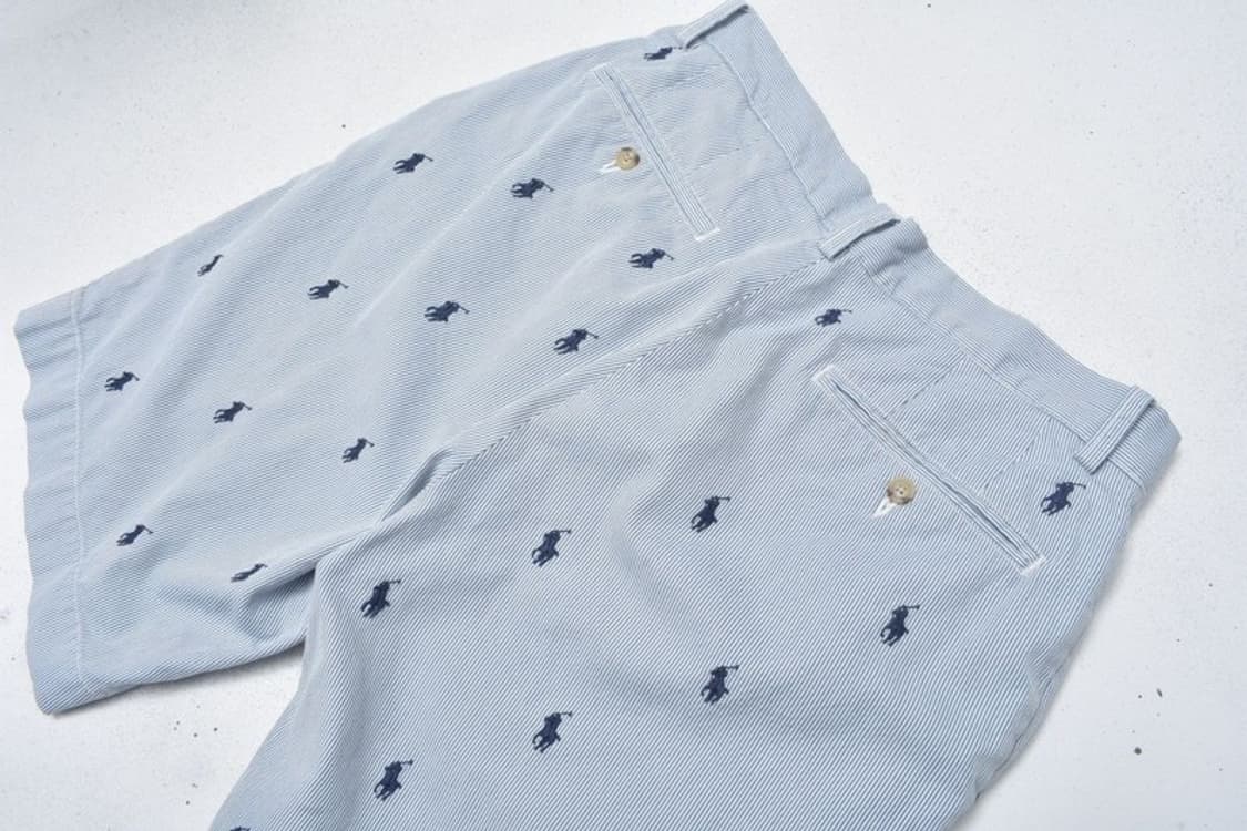 폴로 랄프로렌 포니 스트라이프 쇼츠 반바지 31 M0009 상품이미지5