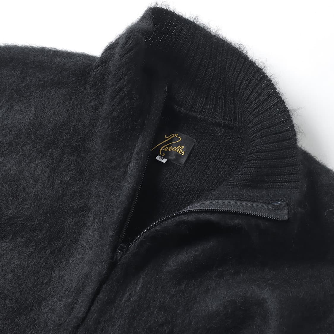 니들스 집 모헤어 가디건 블랙 L 상품이미지9