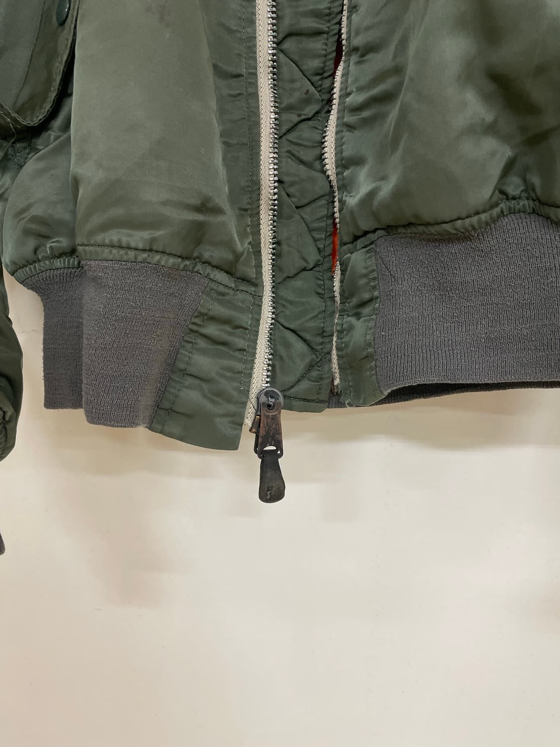 [L] 70s 알파인더스트리 오리지널 ma-1 E타입 상품이미지9