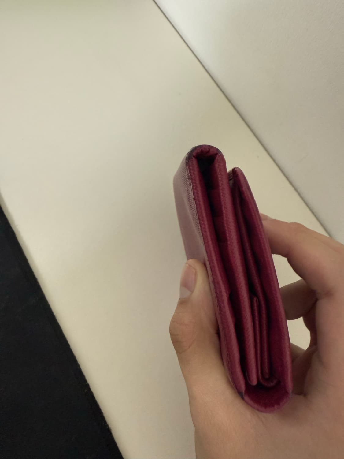 프라다 사파이어 정품 3단지갑 상품이미지6