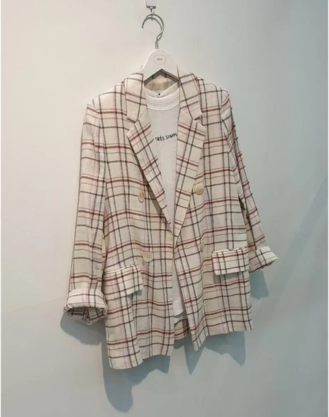 듀엘 크림 린넨 자켓 상품이미지2