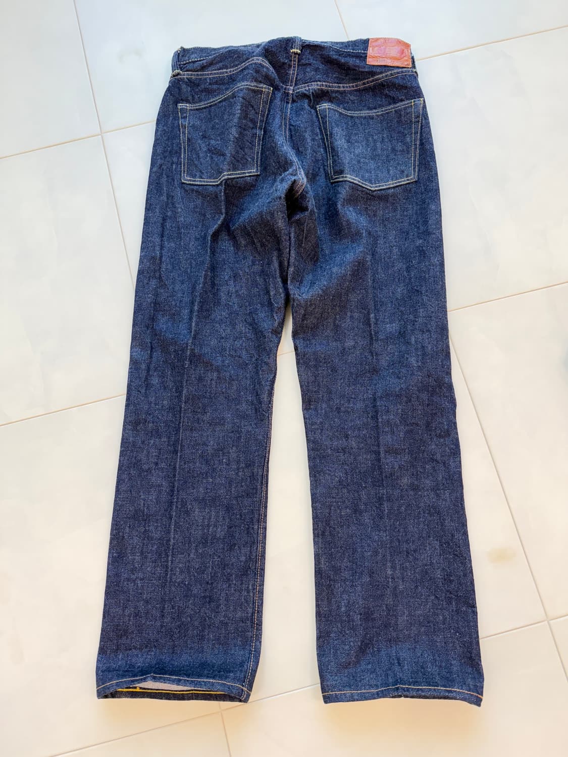 풀카운트 1101 원워시 셀비지 데님 팬츠 32 상품이미지6