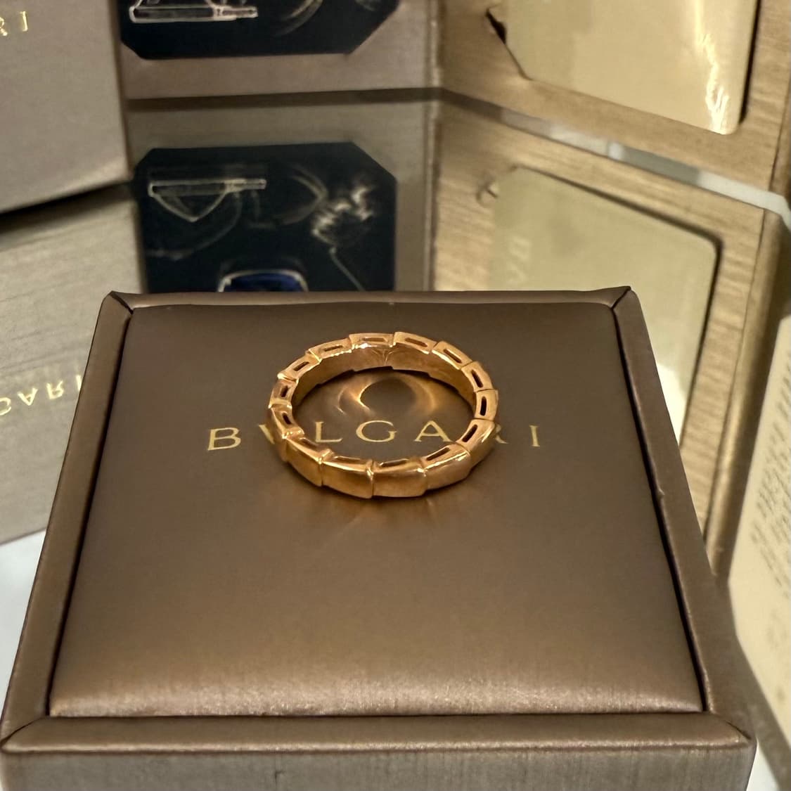 (53) 불가리 세르펜티 바이퍼 링 반지 상품이미지3