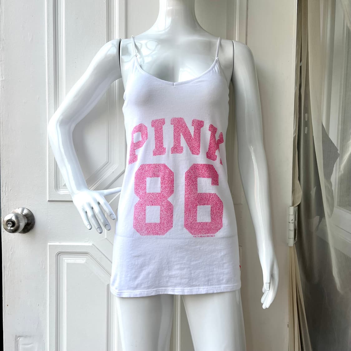 PINK White pink  Tank T 핑크 탱크탑  상품이미지1
