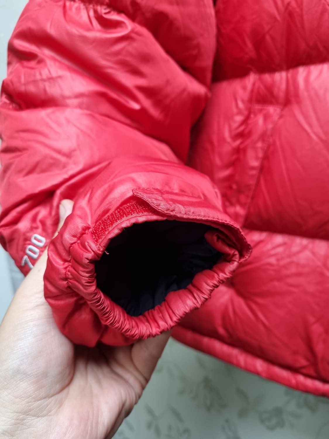 [남95] 노스페이스 눕시패딩 검빨 상품이미지6