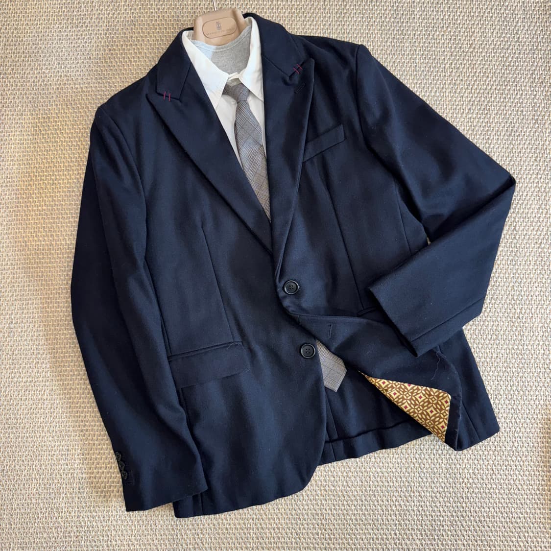 BSF 이탈리안 최상급 라나울 아메카지 블레이저 필드코트 숏코트
 상품이미지3