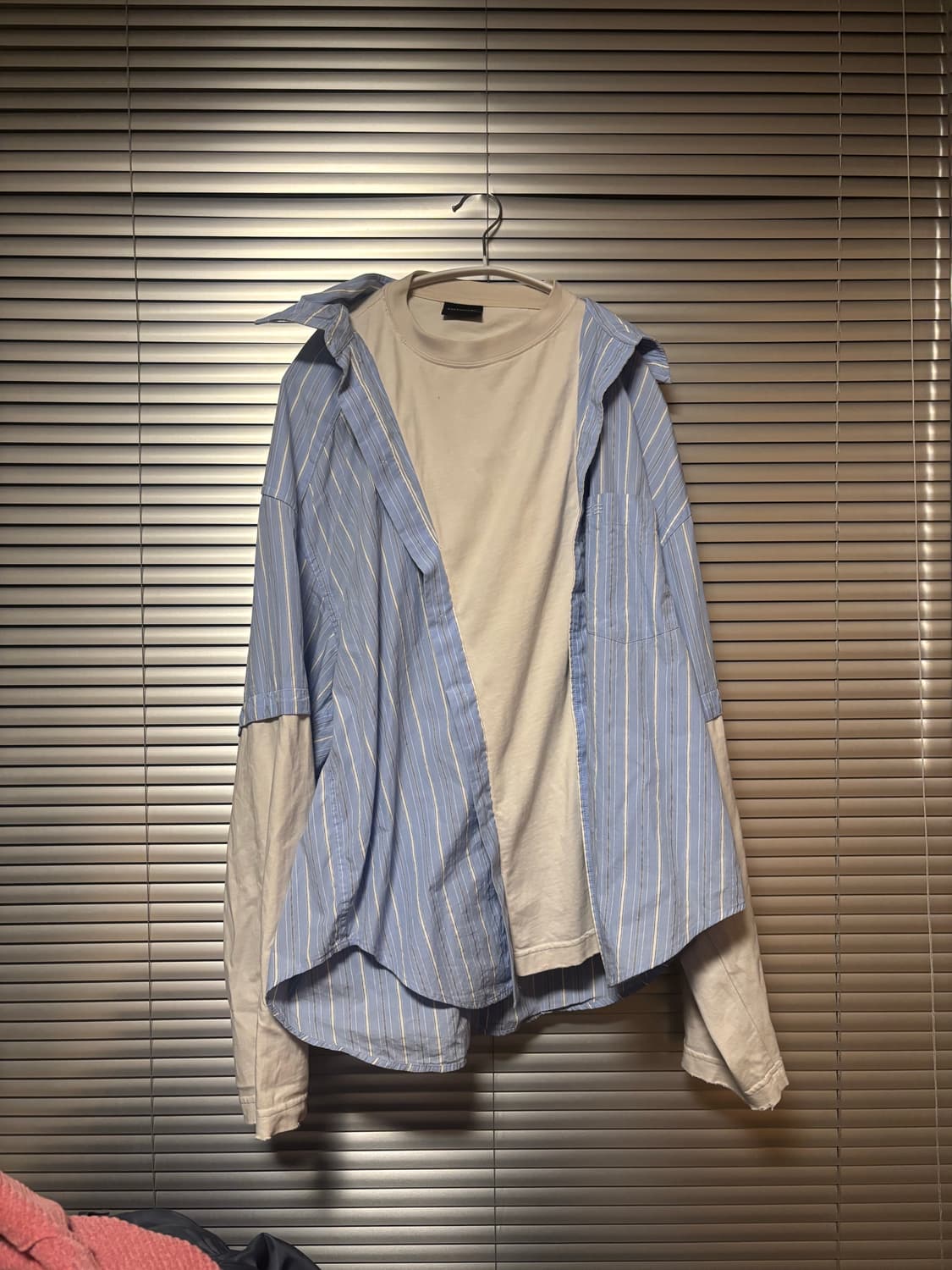 발렌시아가 트롱프뢰유 더블 레이어드 셔츠 상품이미지1