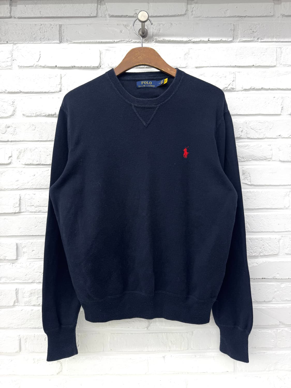 폴로 네이비 니트 상품이미지3