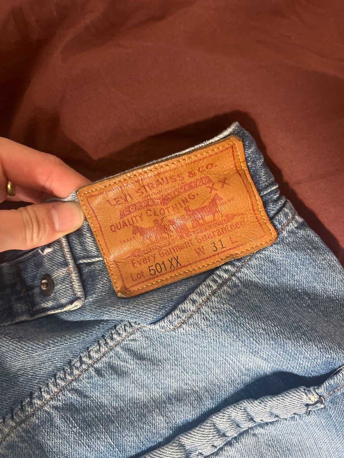 리바이스 lvc 501  1890s 상품이미지4