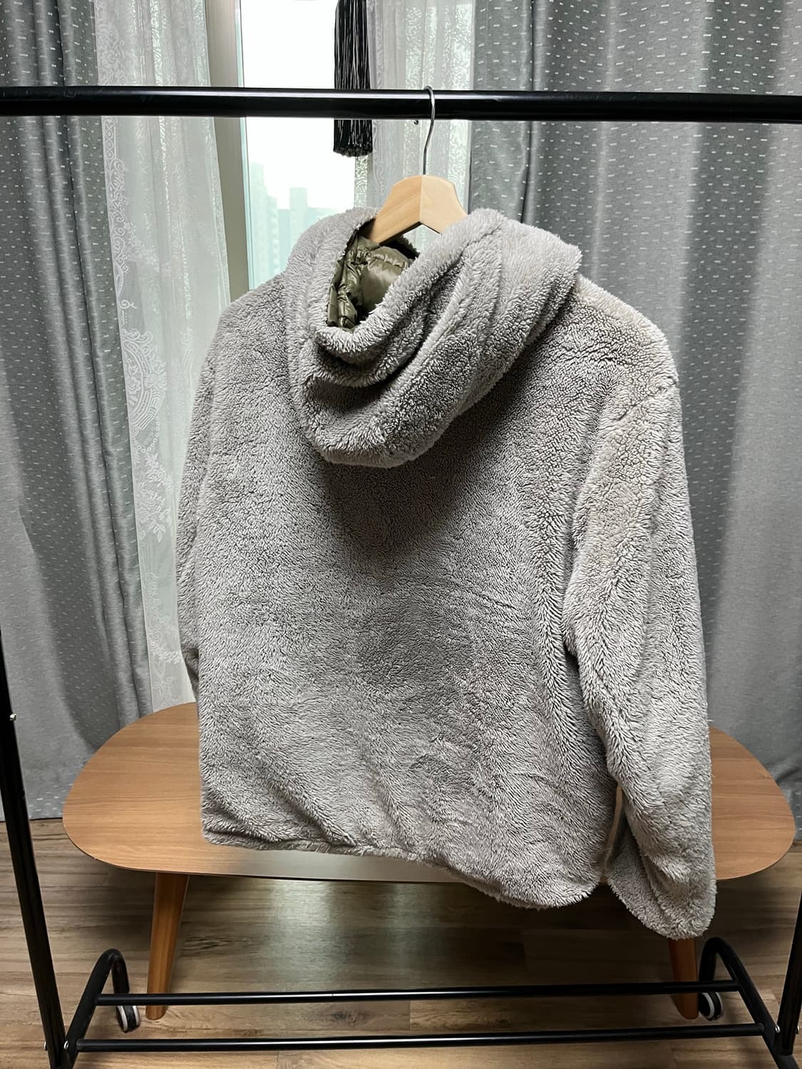 TAION 리버시블. (후리스X패딩) xxl 상품이미지2