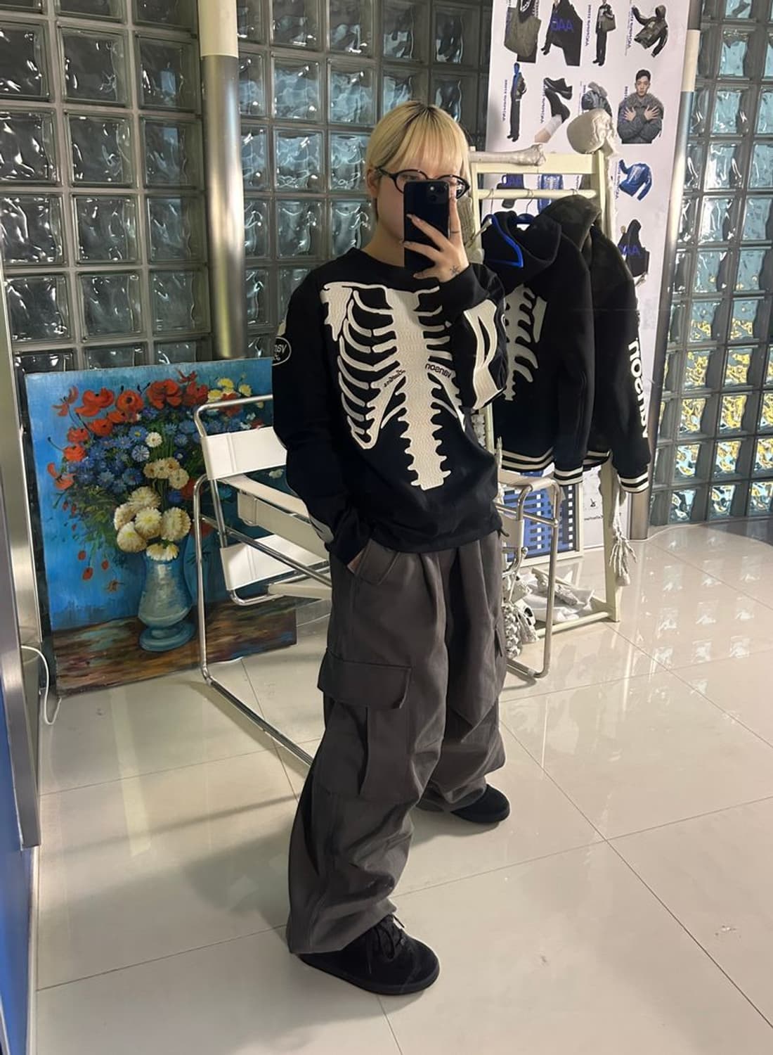 BONE LONG SLEEVE 본 롱 슬리브 ABV-2401 상품이미지2
