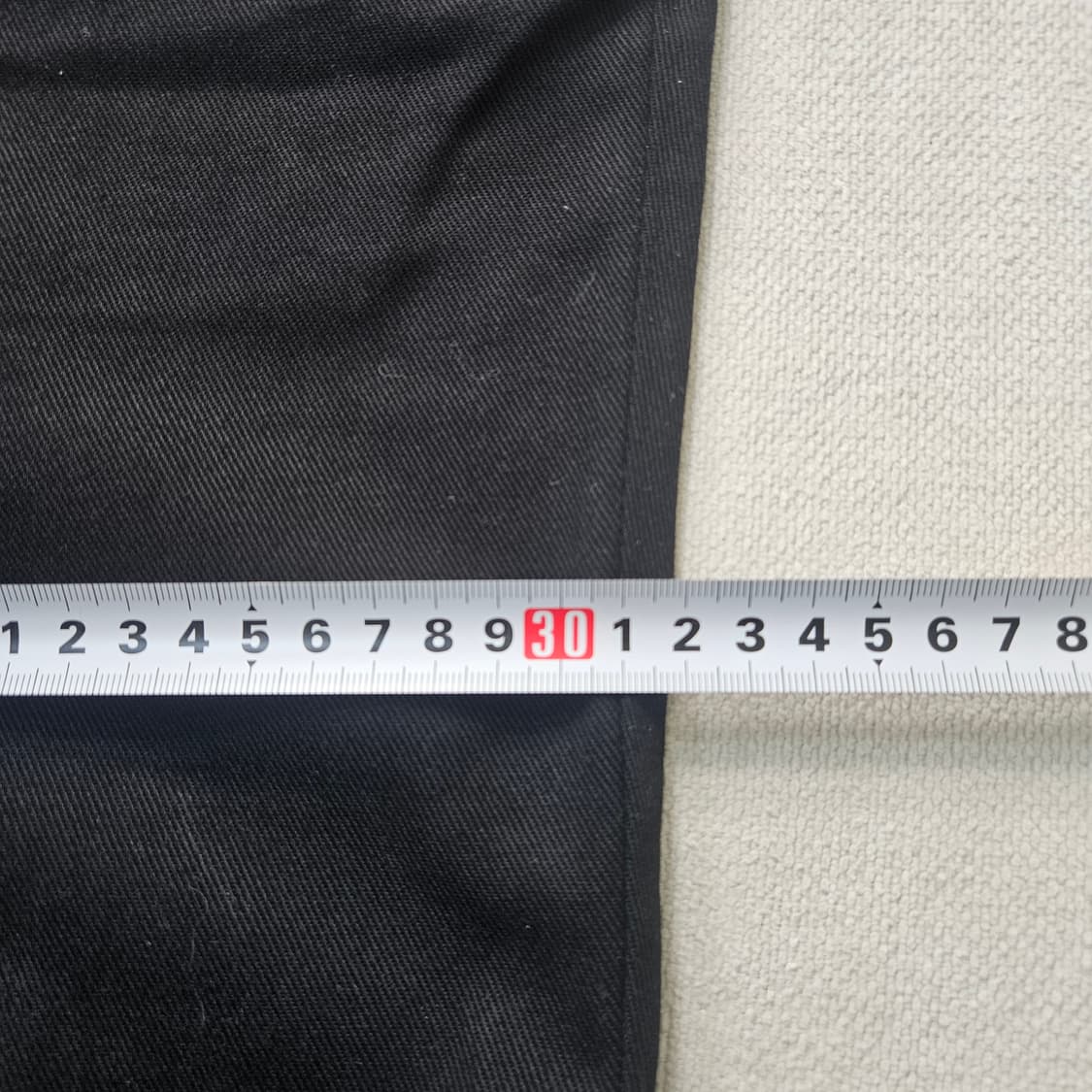 42 새상품 자라 블랙 코튼 팬츠 0330Y 상품이미지6