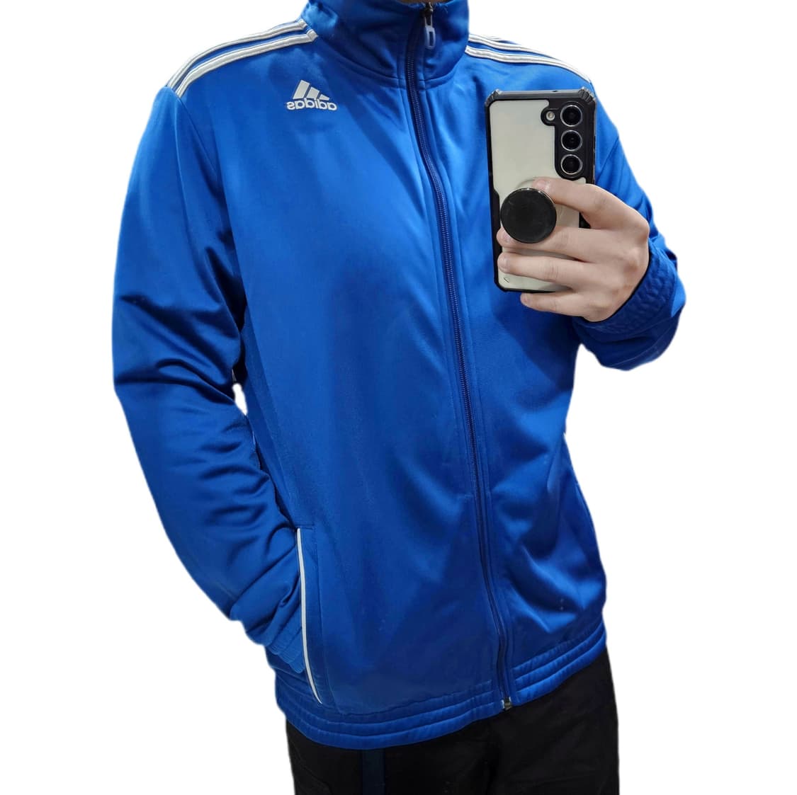 105 아디다스 트랙탑 져지 블루 상품이미지1