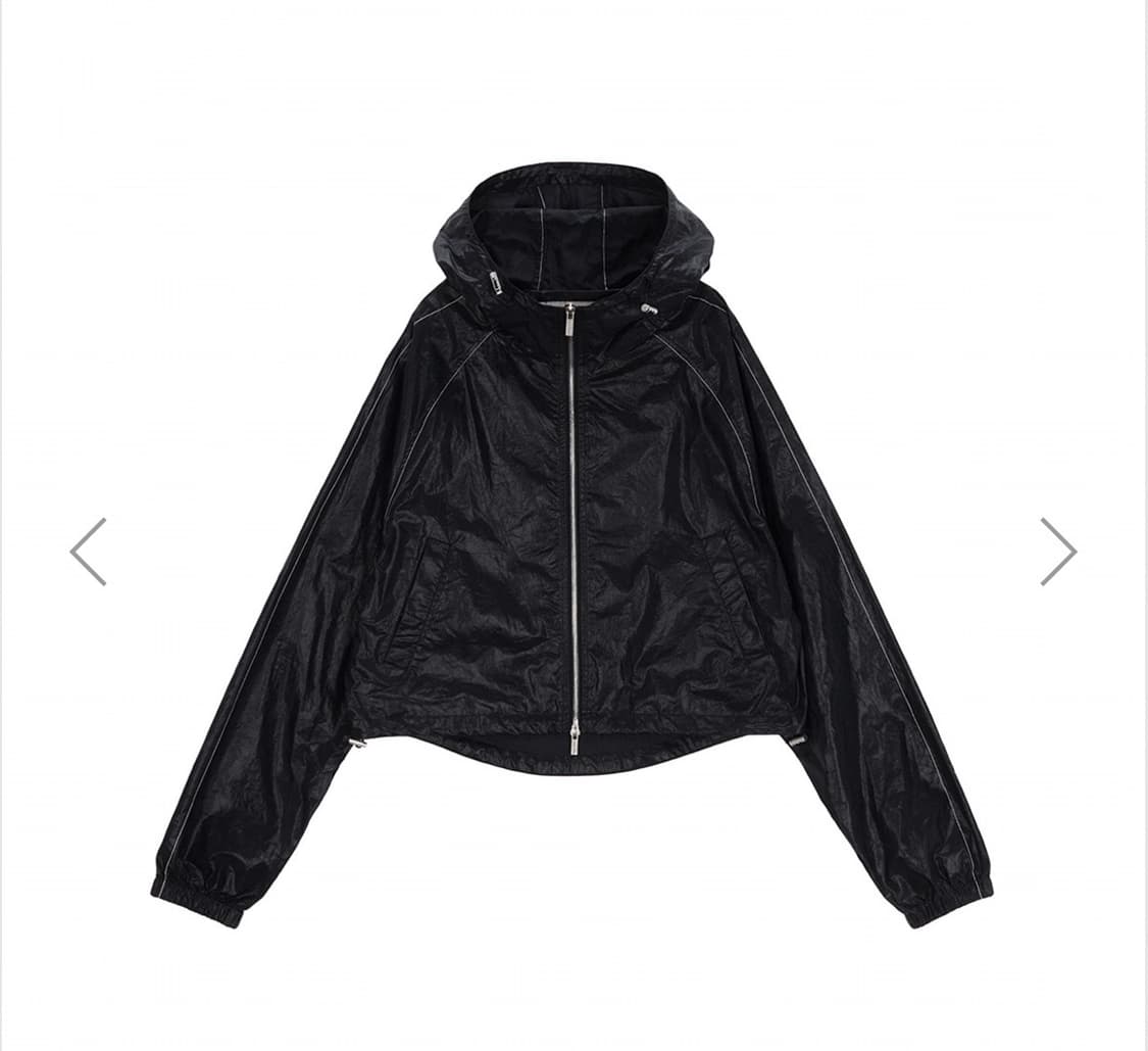 마뗑킴 크롭 코팅 점퍼 상품이미지2