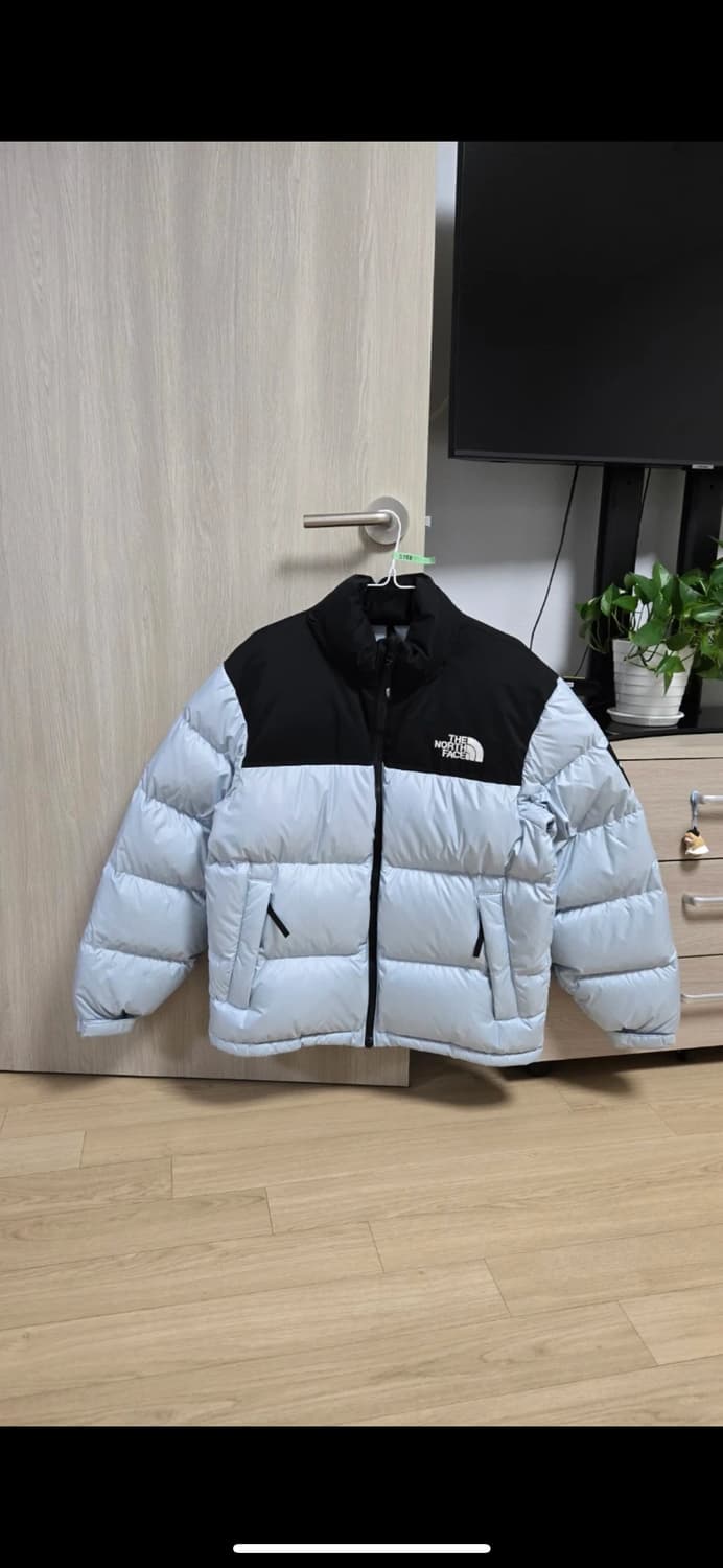 노스페이스 눕시 패딩 XL(105) 아이스 상품이미지1