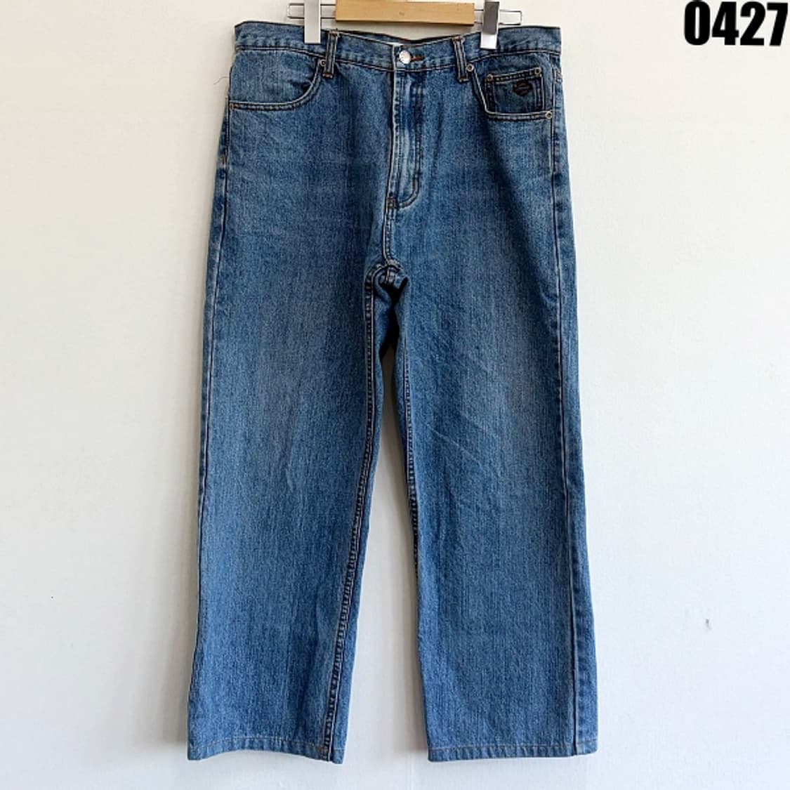 할리데이비슨 스트레이트 핏 빈티지 데님 팬츠 34X34 0427 상품이미지1