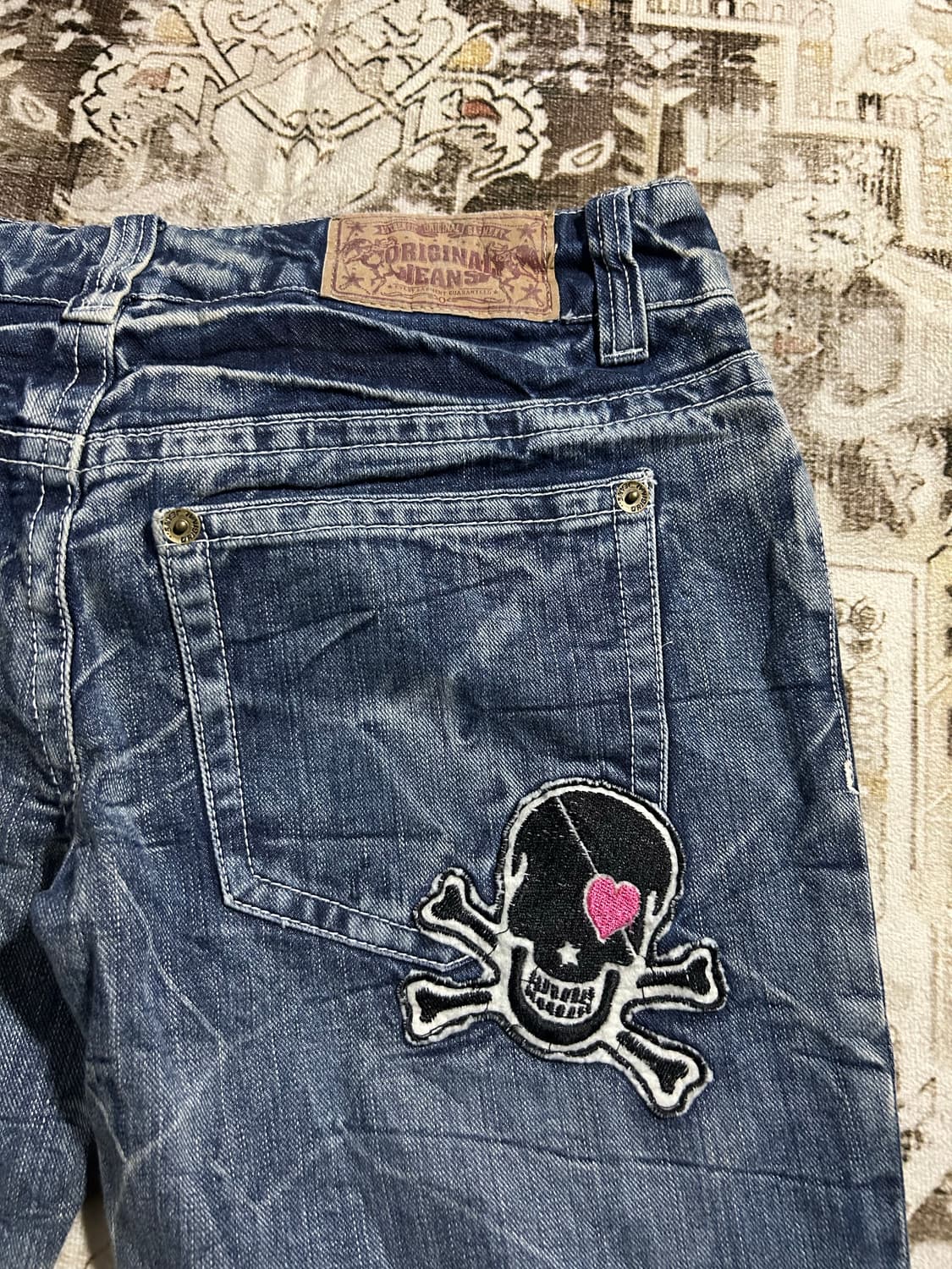 punk graphic dolly washing denim 상품이미지7