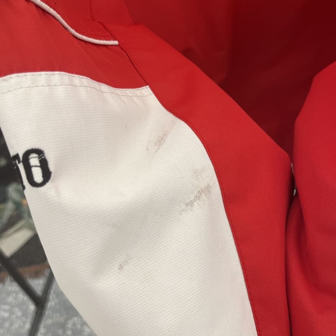 페라리 말보로 빈티지 보다폰 모터사이클 레이싱 자켓 XL C12386 상품이미지7