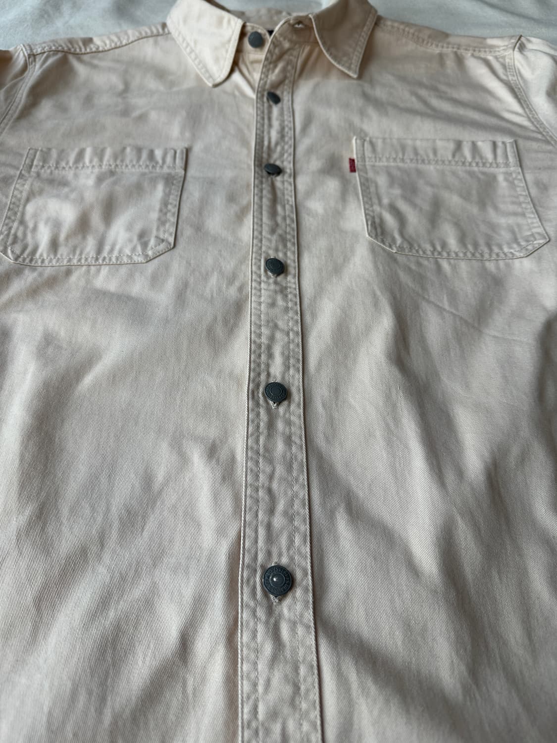 리바이스 데님 워크셔츠 아이보리 XL 상품이미지4
