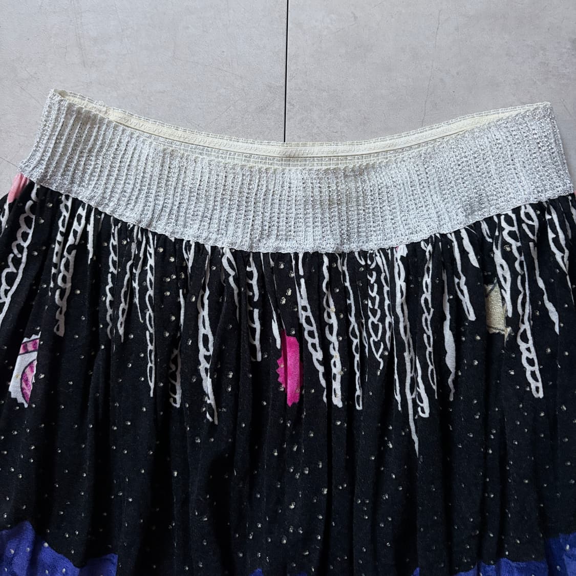 츠모리 치사토 프린트 밴딩 스커트 상품이미지6