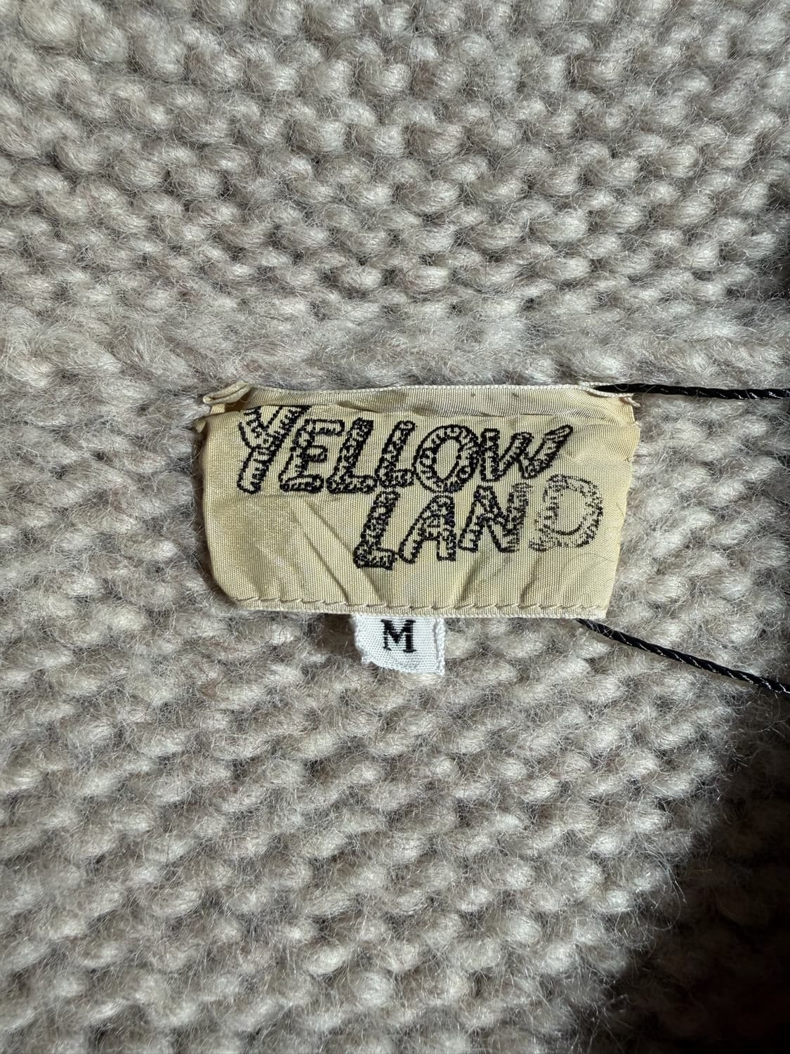 YELLOW LAND 헤비 울 니트 상품이미지6