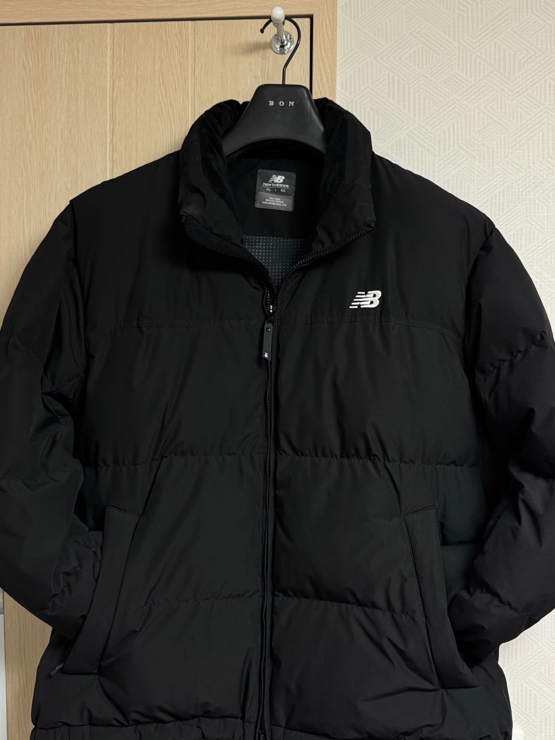 뉴발란스 액티브 구스다운 숏패딩 상품이미지1