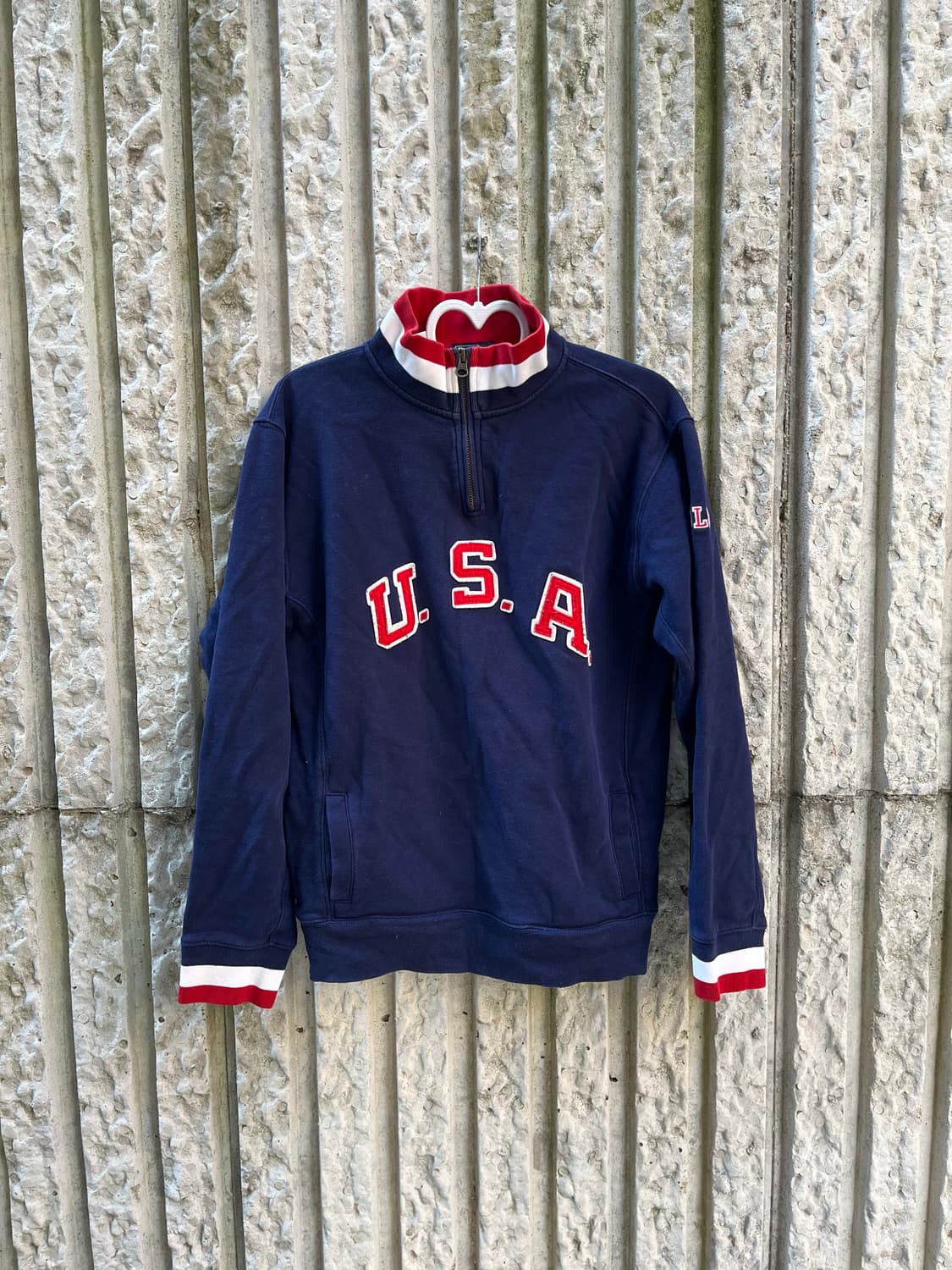 폴로 USA 반집업 기모 티셔츠 [빈티지 랄프로렌 데일리] 상품이미지1