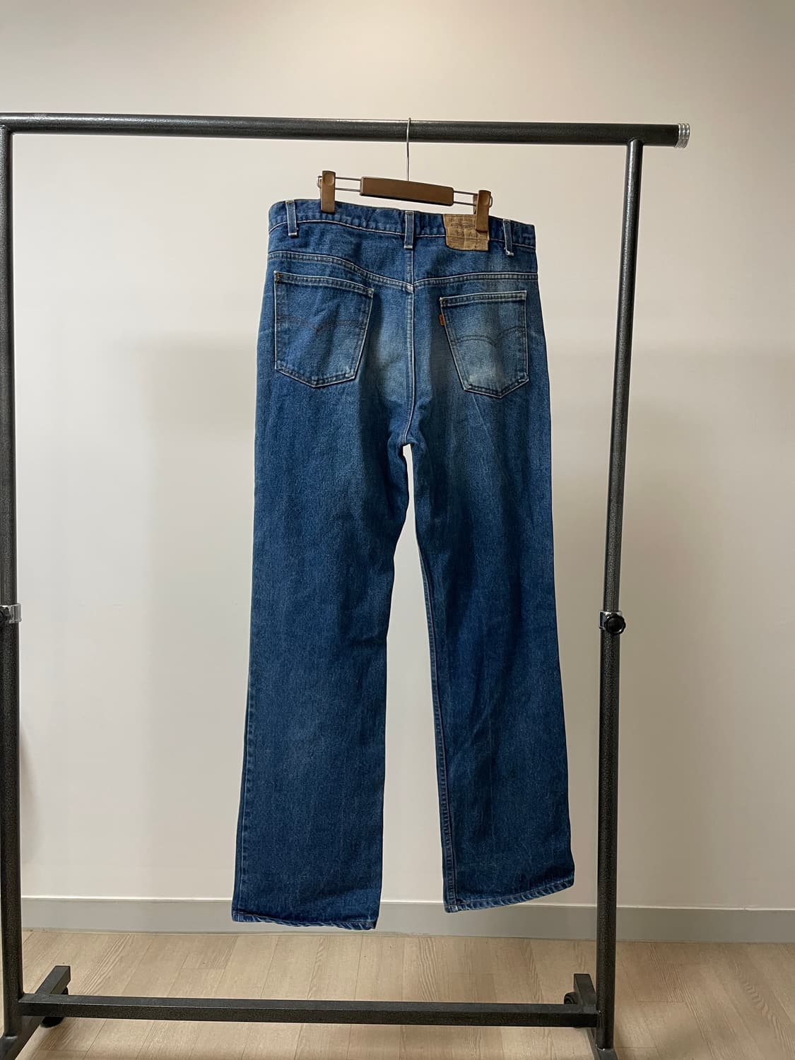 (40) 80s 빈티지 리바이스 517 오렌지탭 부츠컷 데님팬츠 상품이미지1