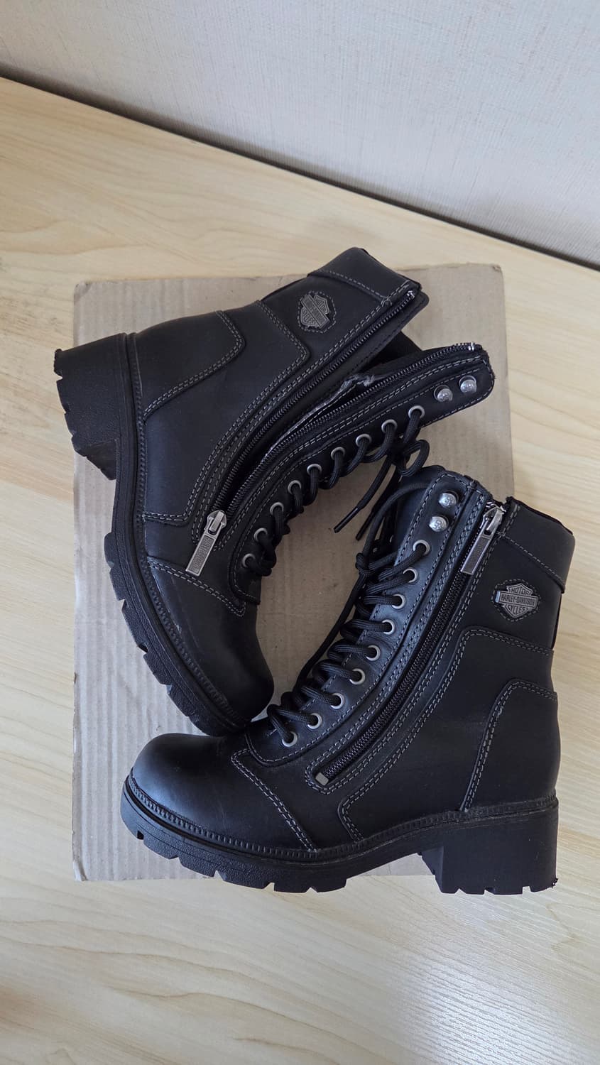 할리데이비슨 블랙 부츠 상품이미지1