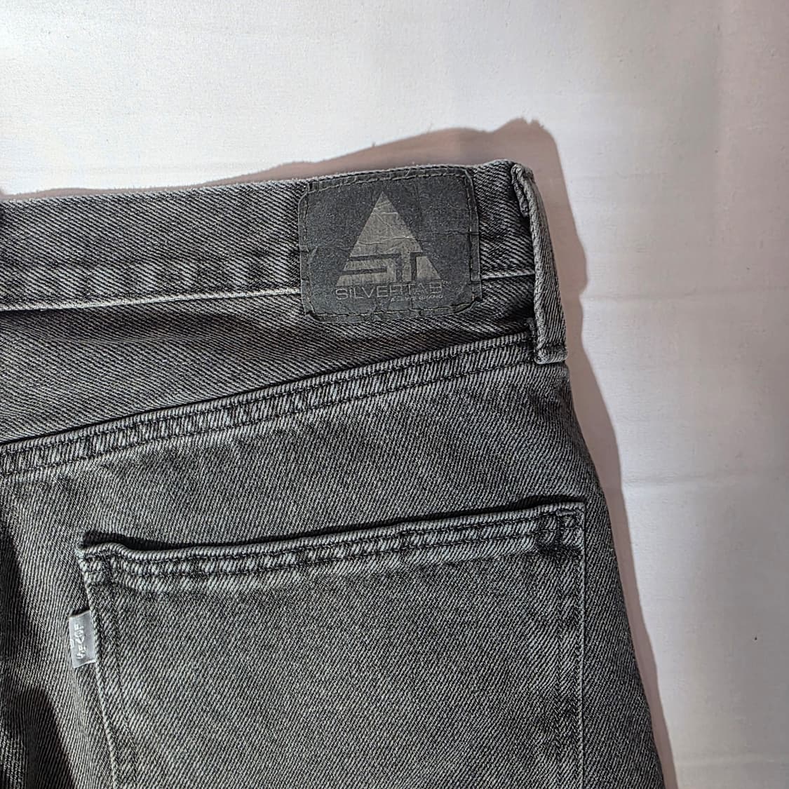 [W30L32]리바이스 실버탭 루즈핏 그레이 데님 팬츠 상품이미지7