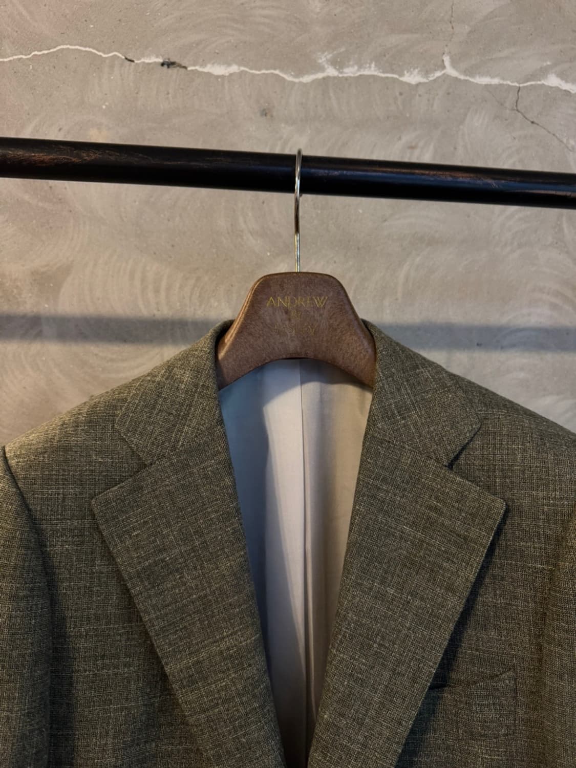 수트서플라이 울 실크 리넨 테일러드 자켓 슬림100 상품이미지3