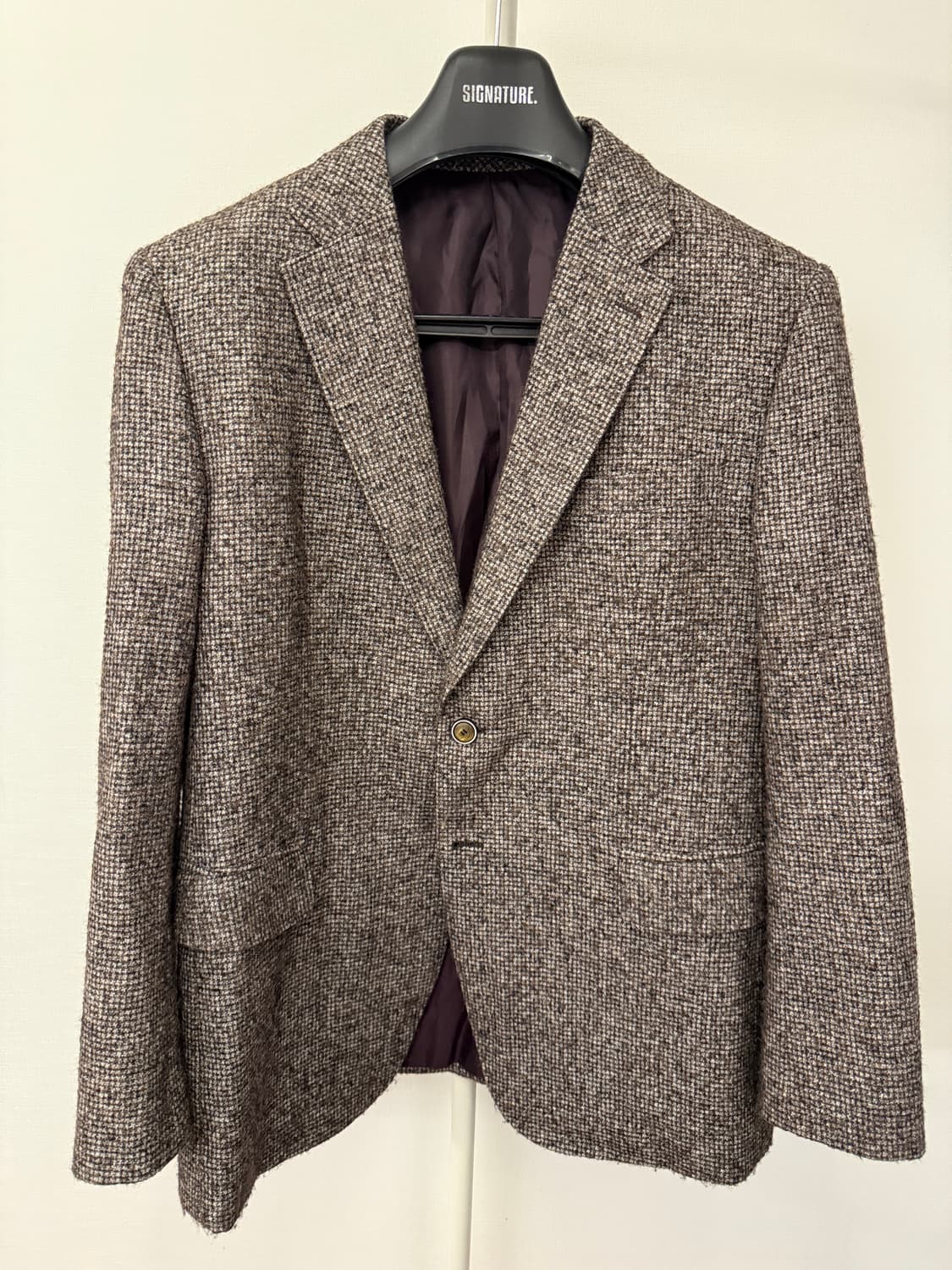 수제 맞춤 VIP TAILOR 브라운 남성 자켓 상품이미지1