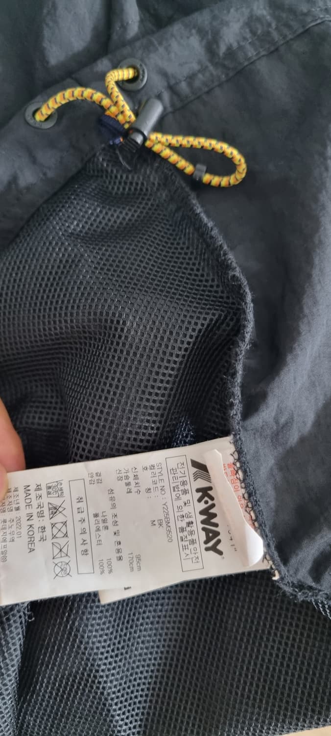 K.WAY 까웨 우븐 카라넥 반팔 M _ 남성 L 추천 상품이미지10