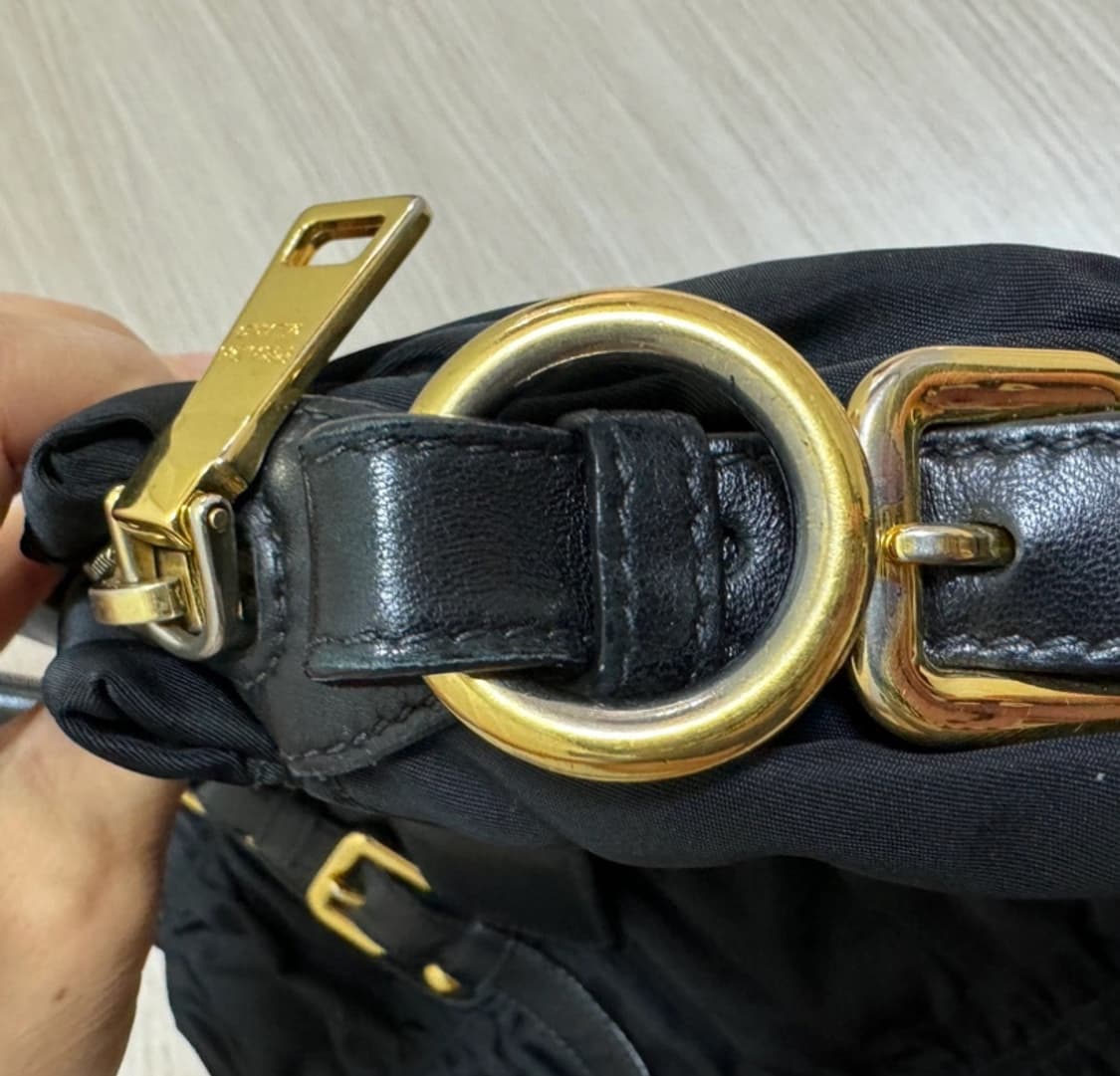 Prada 프라다 고프레 블랙 상품이미지5