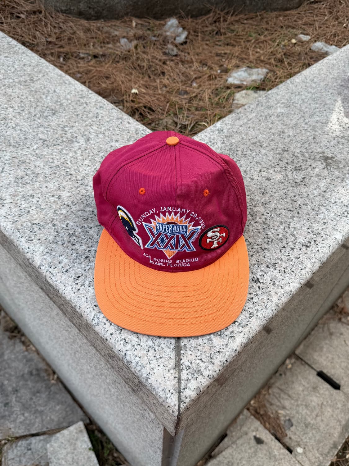 90s New Era 뉴에라 NFL 1995 슈퍼볼 수베니어 캡 상품이미지1