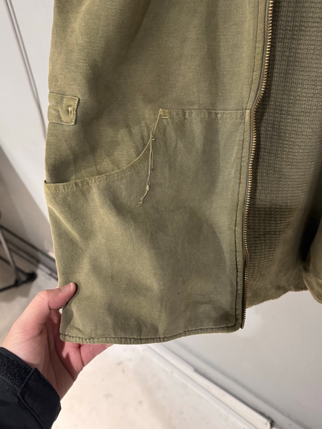 GYM Master 짐마스터 카키 집업  상품이미지7