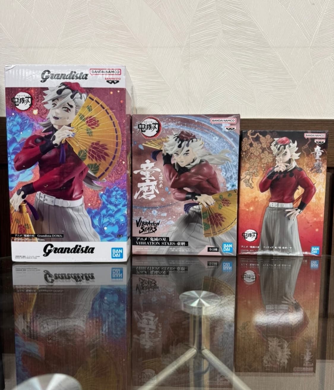 귀멸의칼날 도우마 반프레스토 3종 일괄 상품이미지1