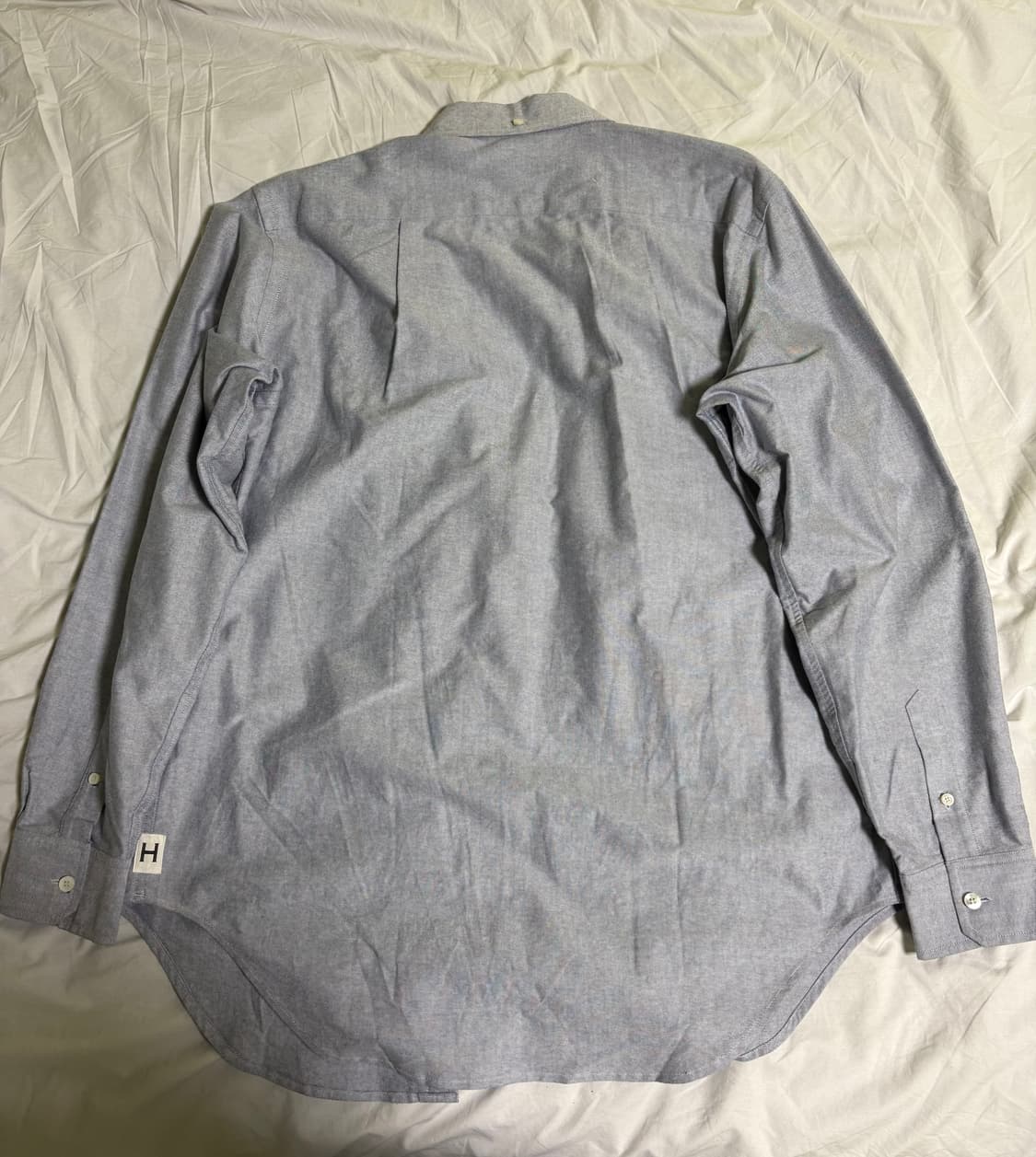 헤리티지플로스 논워시드 옥스포드 스포츠 셔츠 L 상품이미지2