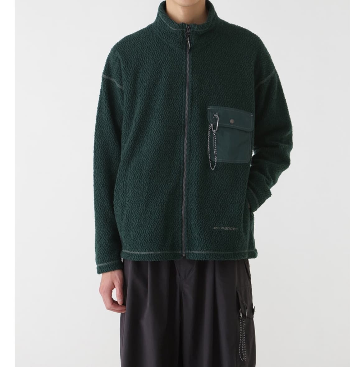 Andwander Re wool JQ stand zip 팝니다 상품이미지1