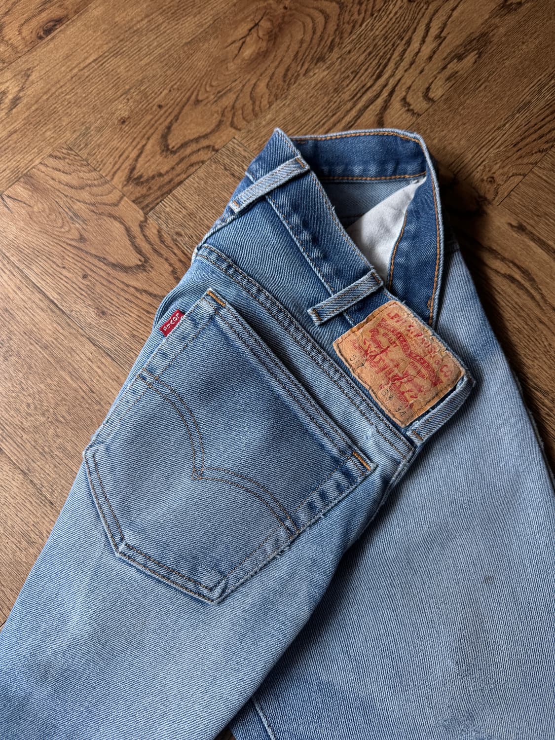 [33]리바이스 517 빈티지 페이딩 스트레치 플레어진 F42 상품이미지4