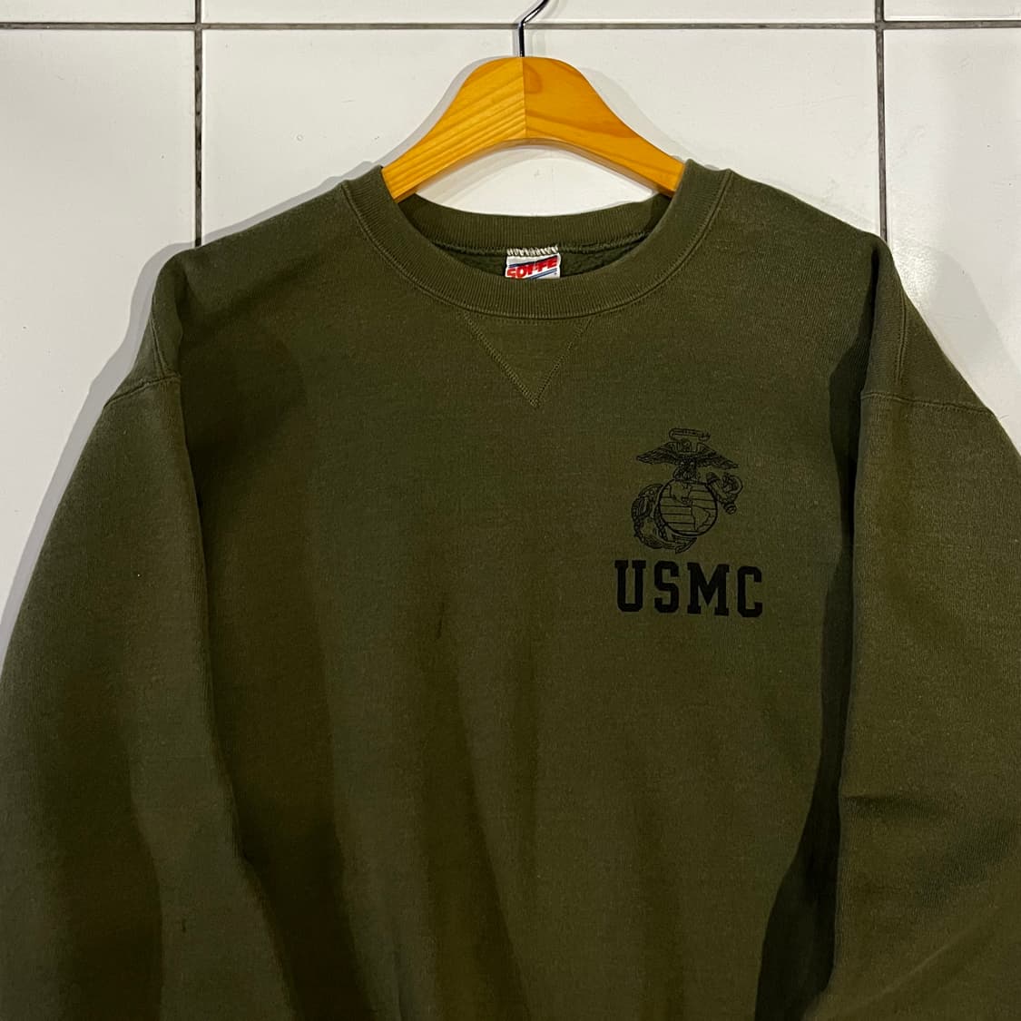 USMC 오리지널 미군해병 빈티지 스웻셔츠 상품이미지2