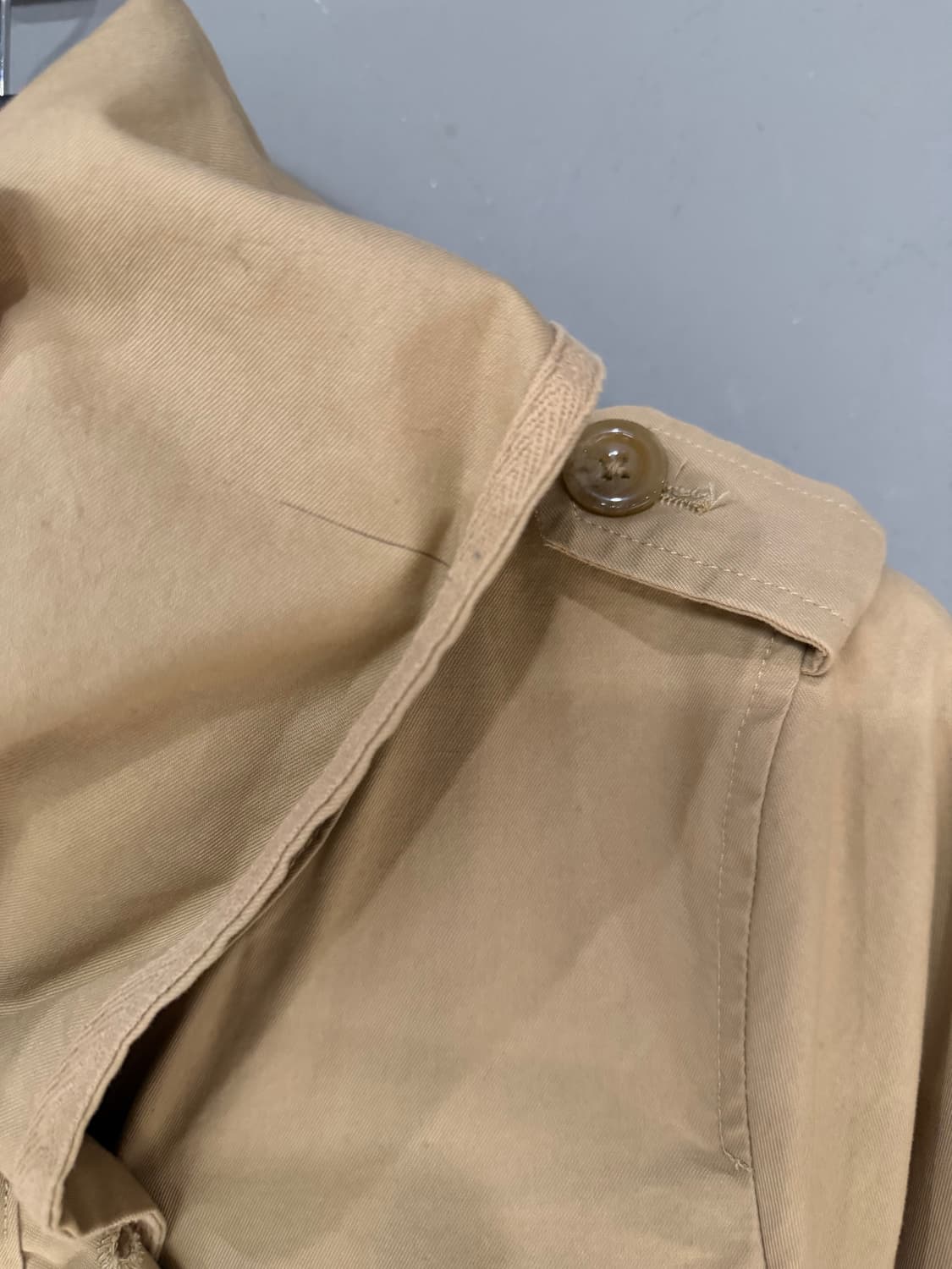 wide collar double button jacket 상품이미지8